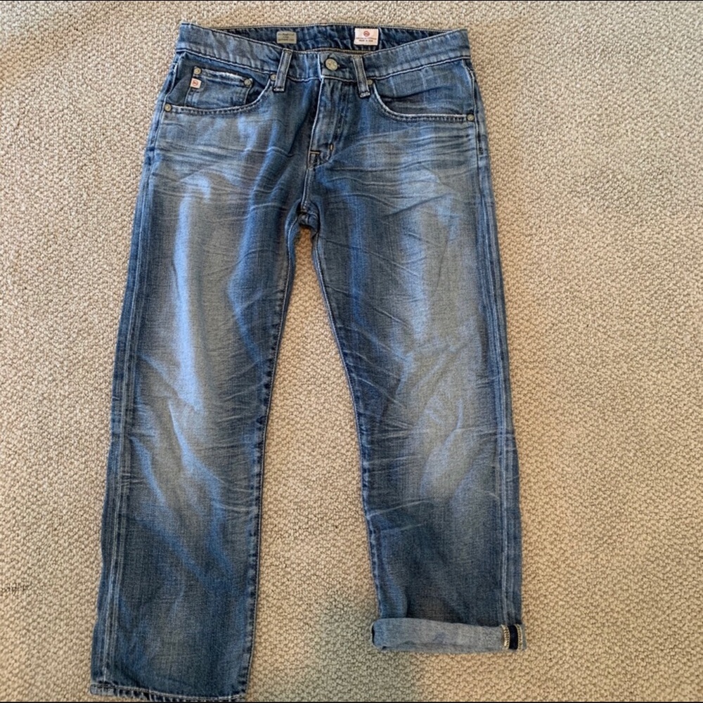 AG Ex Boyfriend Crop Jeans